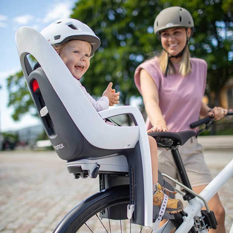 Caress-child-bike-seat-Hamax-frame-mounted-4